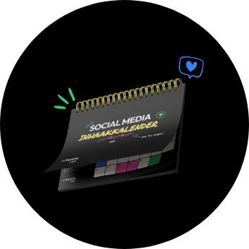 inhaakkalender social media